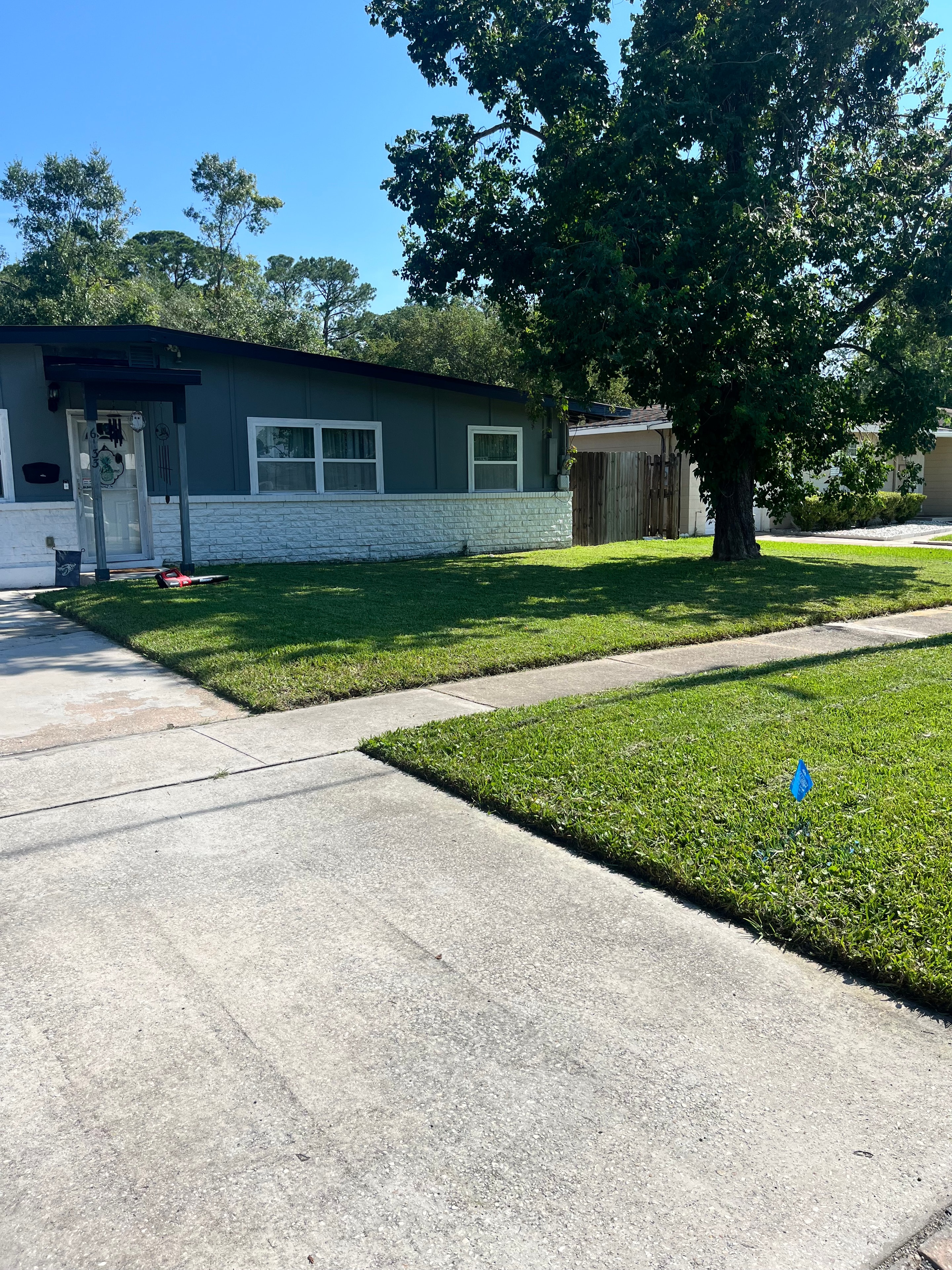 Sod installation